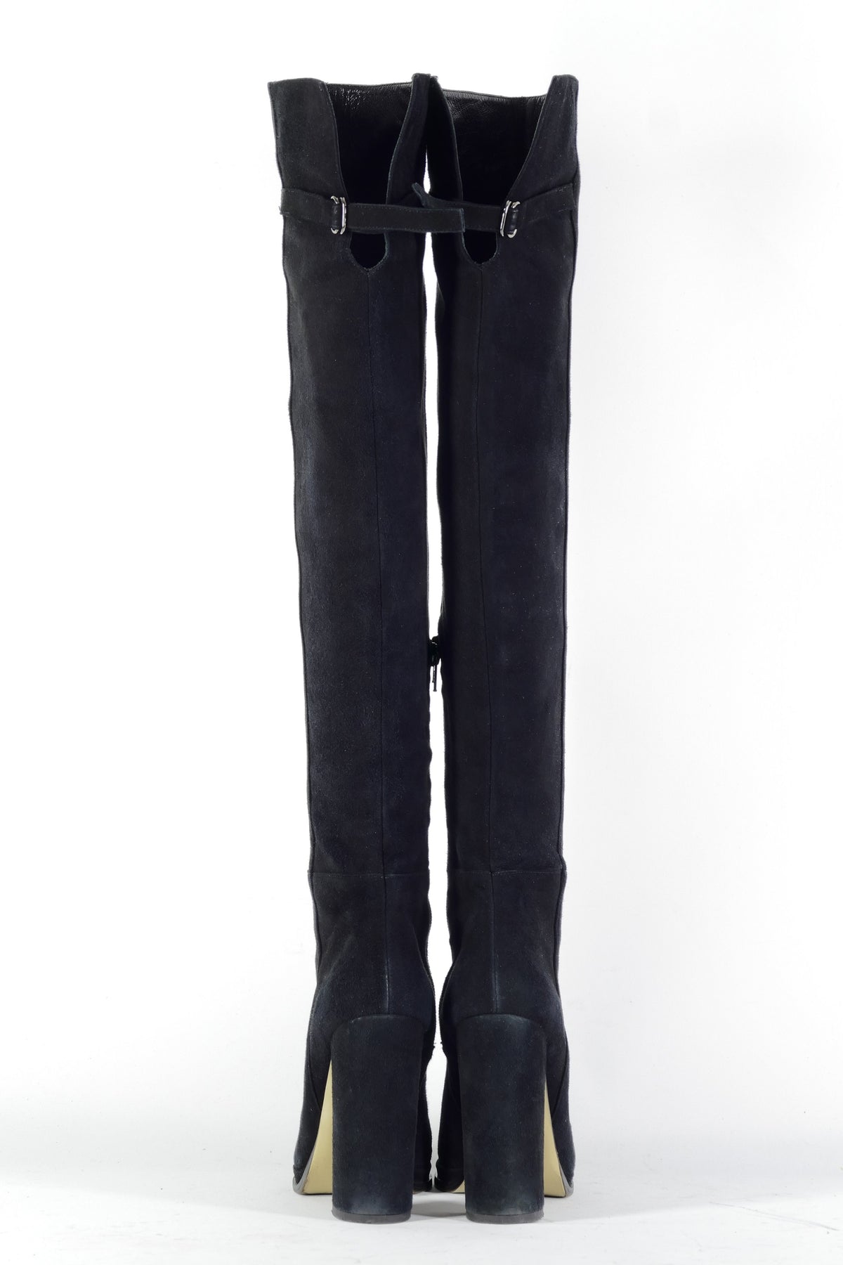 BUUTS Giampaolo Viozzi Hohe Stiefel Wildleder schwarz 226035-5