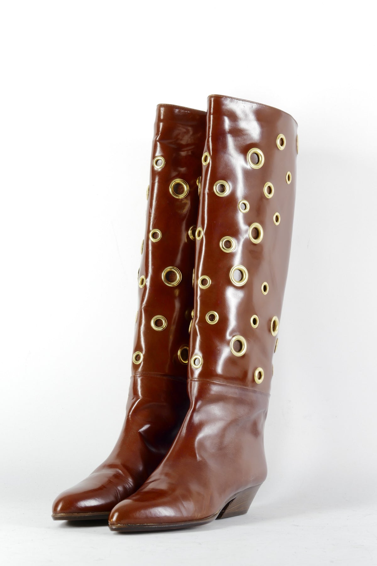 BUUTS Bassato Vintage-Stiefel Leder kastanie 226037-2