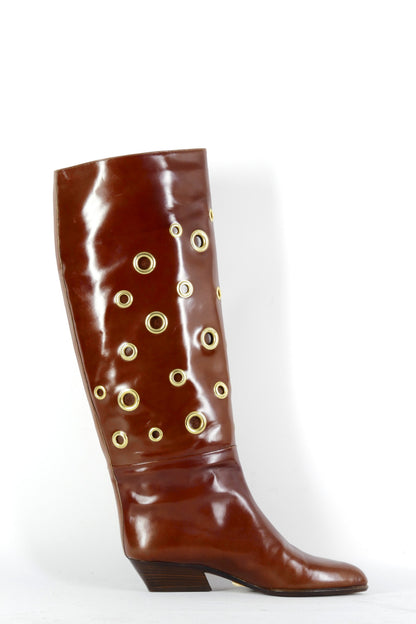 BUUTS Bassato Vintage-Stiefel Leder kastanie 226037-3