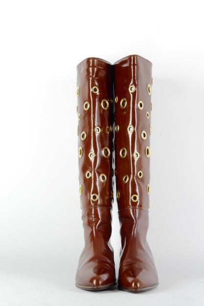 BUUTS Bassato Vintage-Stiefel Leder kastanie 226037-4