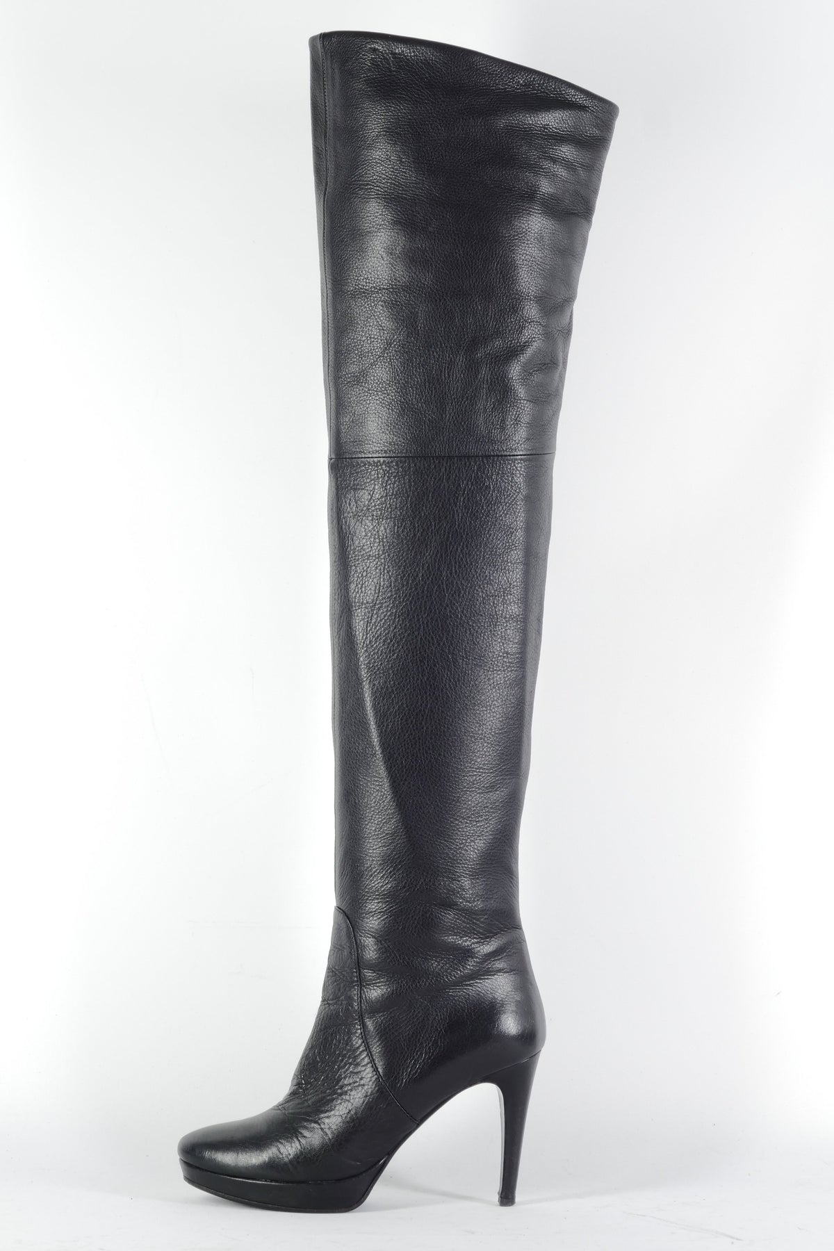 BUUTS The Seller Overknees Leder schwarz 226038-1