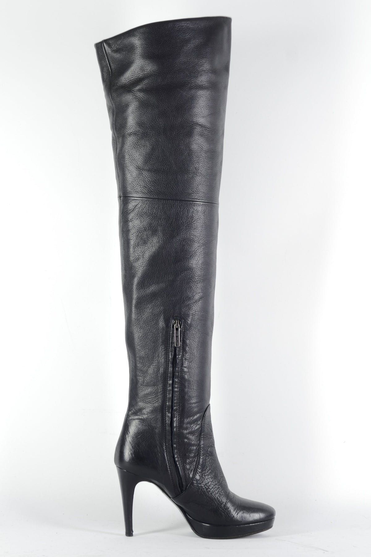 BUUTS The Seller Overknees Leder schwarz 226038-3
