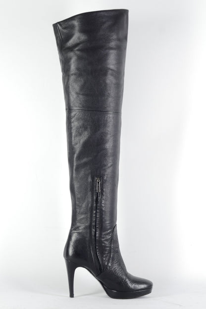 BUUTS The Seller Overknees Leder schwarz 226038-3