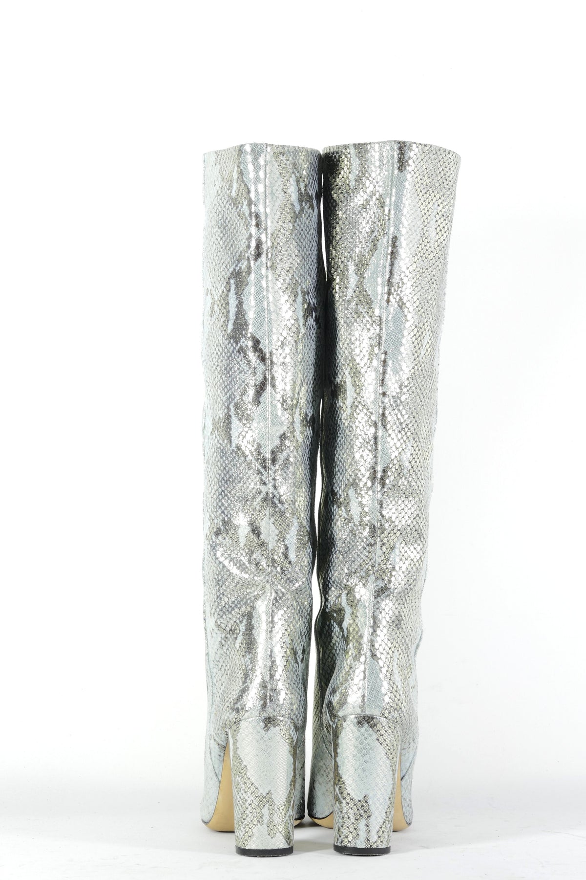BUUTS Paris Texas Stiefel Leder silber 226040-5
