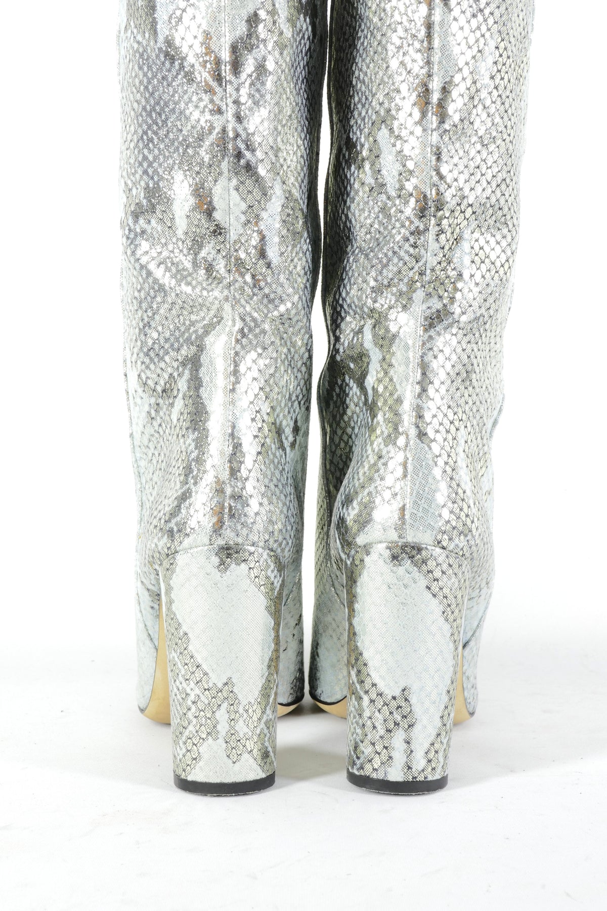 BUUTS Paris Texas Stiefel Leder silber 226040-6