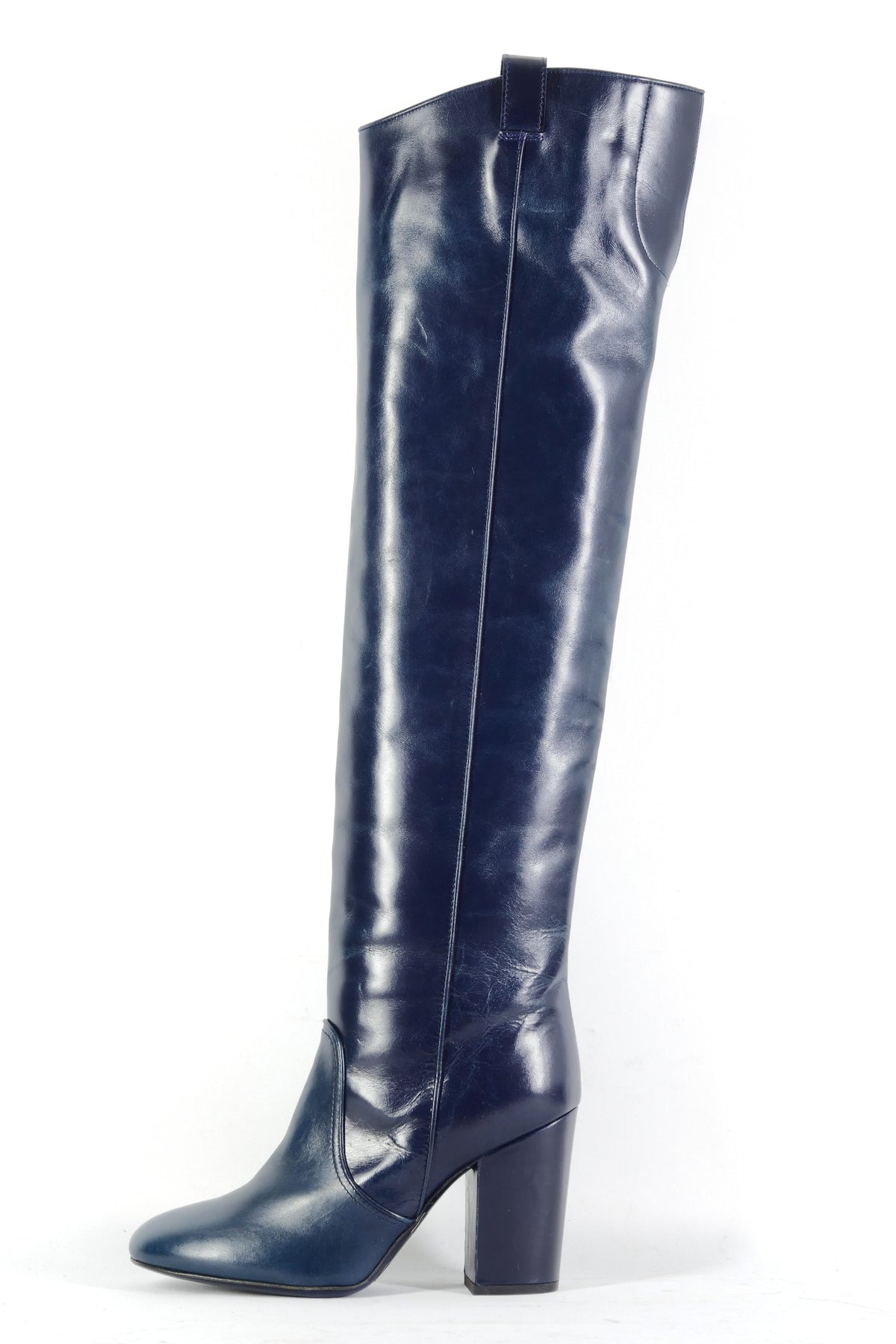 BUUTS Laurence Decade Hohe Stiefel Leder petrol 226043-1