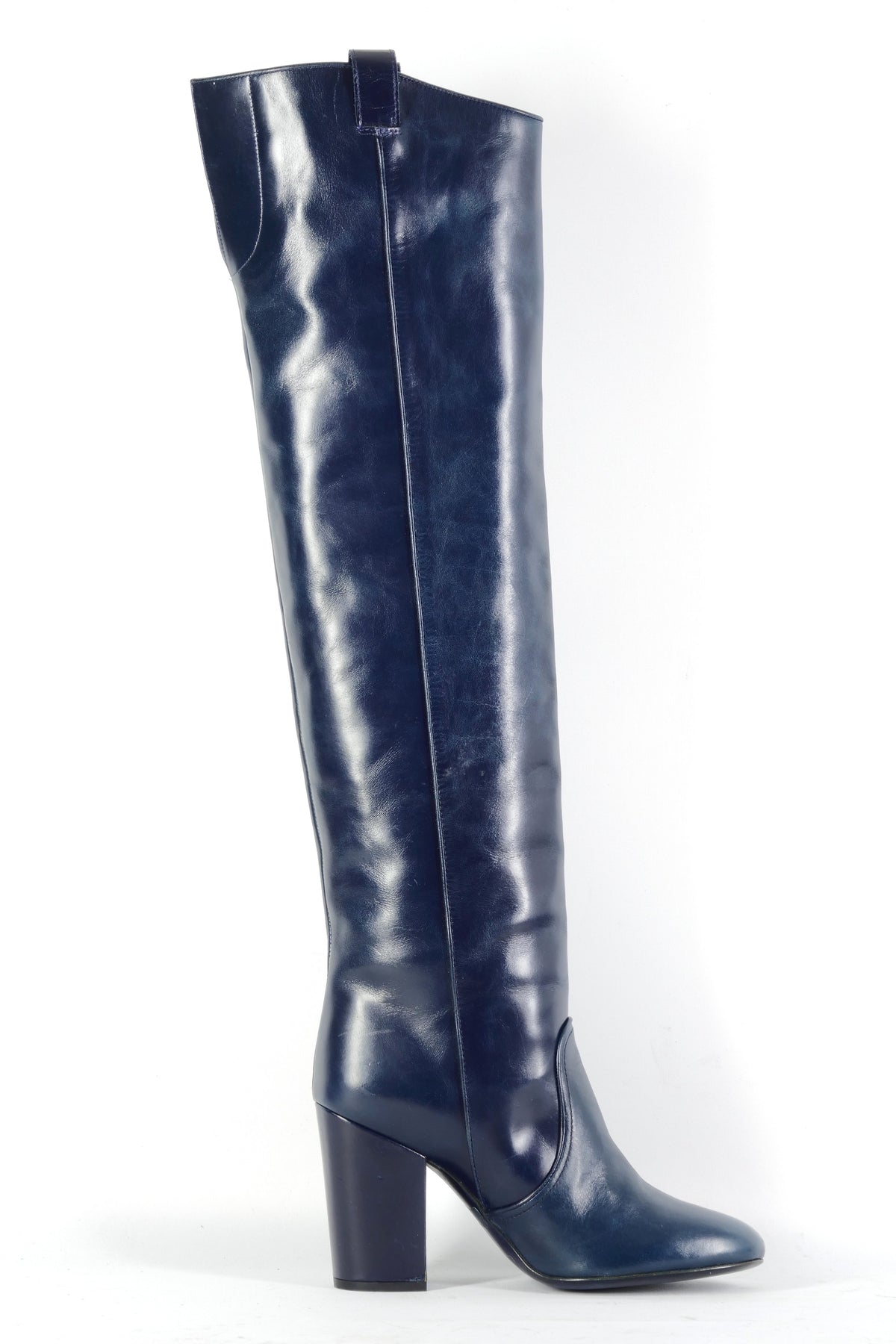BUUTS Laurence Decade Hohe Stiefel Leder petrol 226043-3