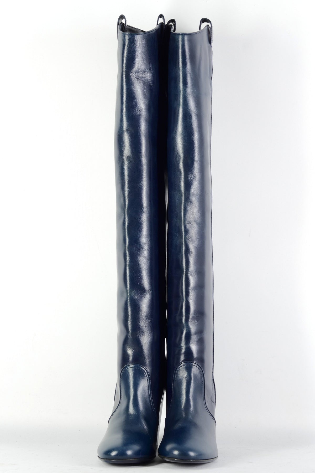 BUUTS Laurence Decade Hohe Stiefel Leder petrol 226043-4