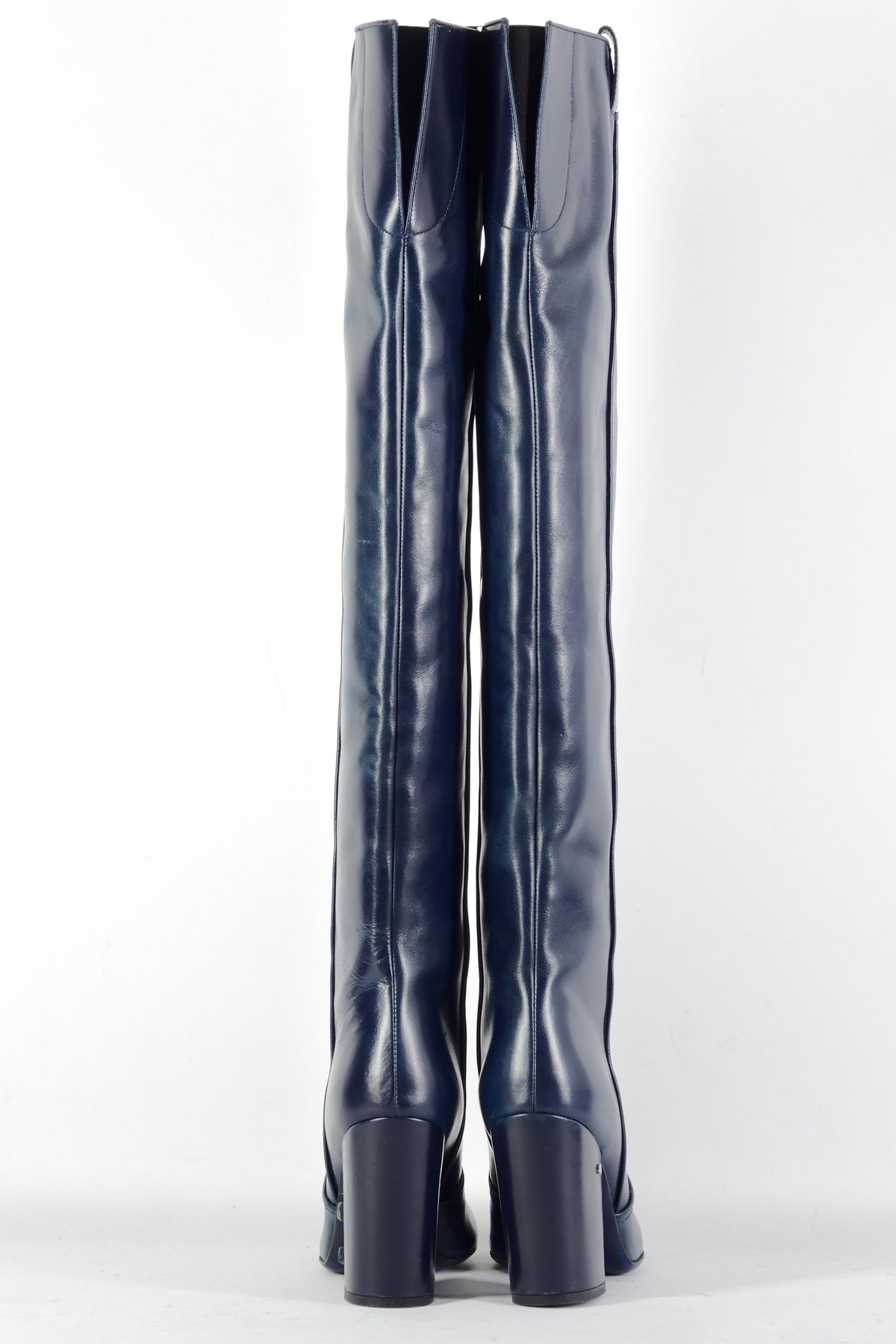 BUUTS Laurence Decade Hohe Stiefel Leder petrol 226043-5