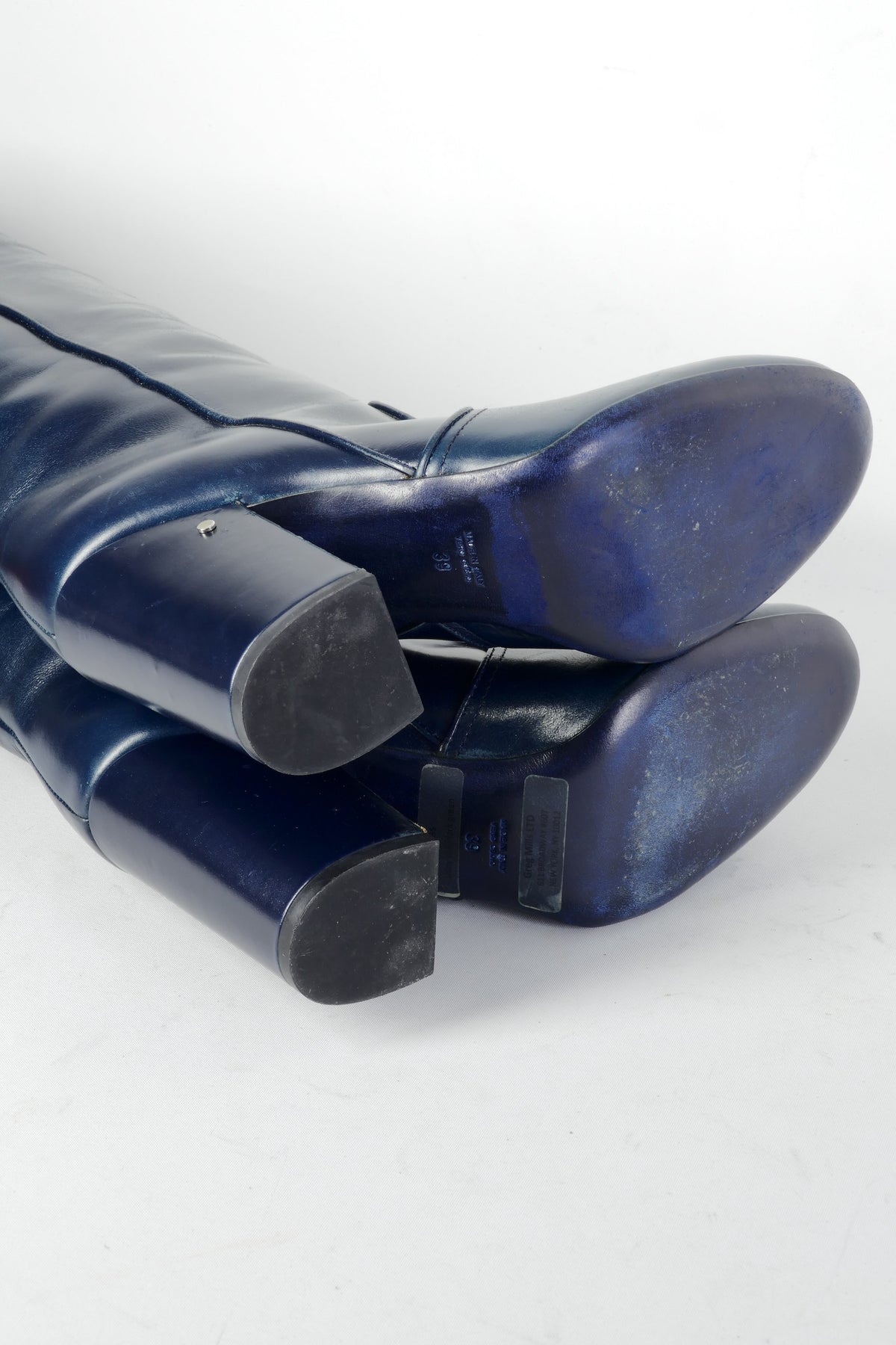BUUTS Laurence Decade Hohe Stiefel Leder petrol 226043-8