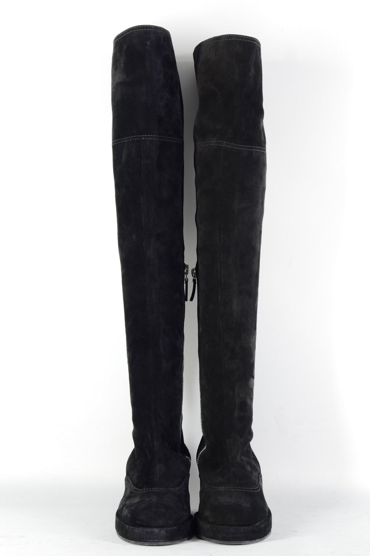 BUUTS Laurence Decade Overknees Wildleder schwarz 226044-4