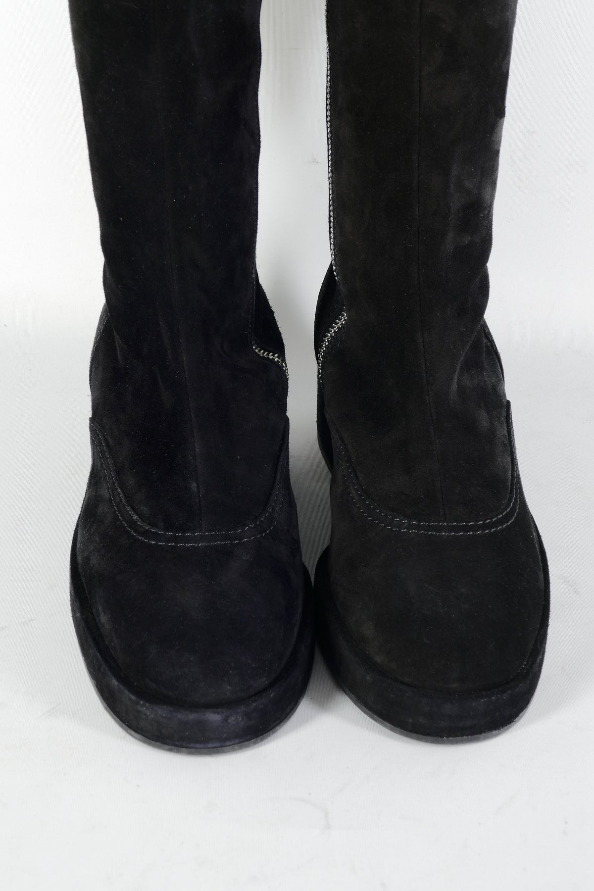 BUUTS Laurence Decade Overknees Wildleder schwarz 226044-7