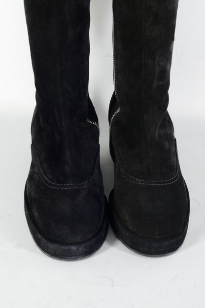 BUUTS Laurence Decade Overknees Wildleder schwarz 226044-7