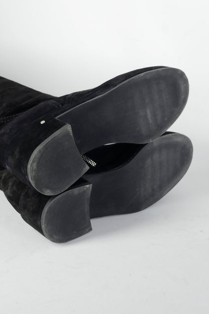 BUUTS Laurence Decade Overknees Wildleder schwarz 226044-8