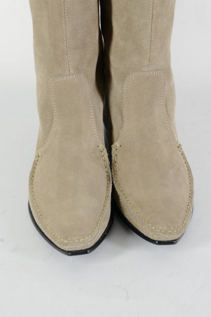 BUUTS Sigerson Morrison Stiefel Wildleder camel 226045-7