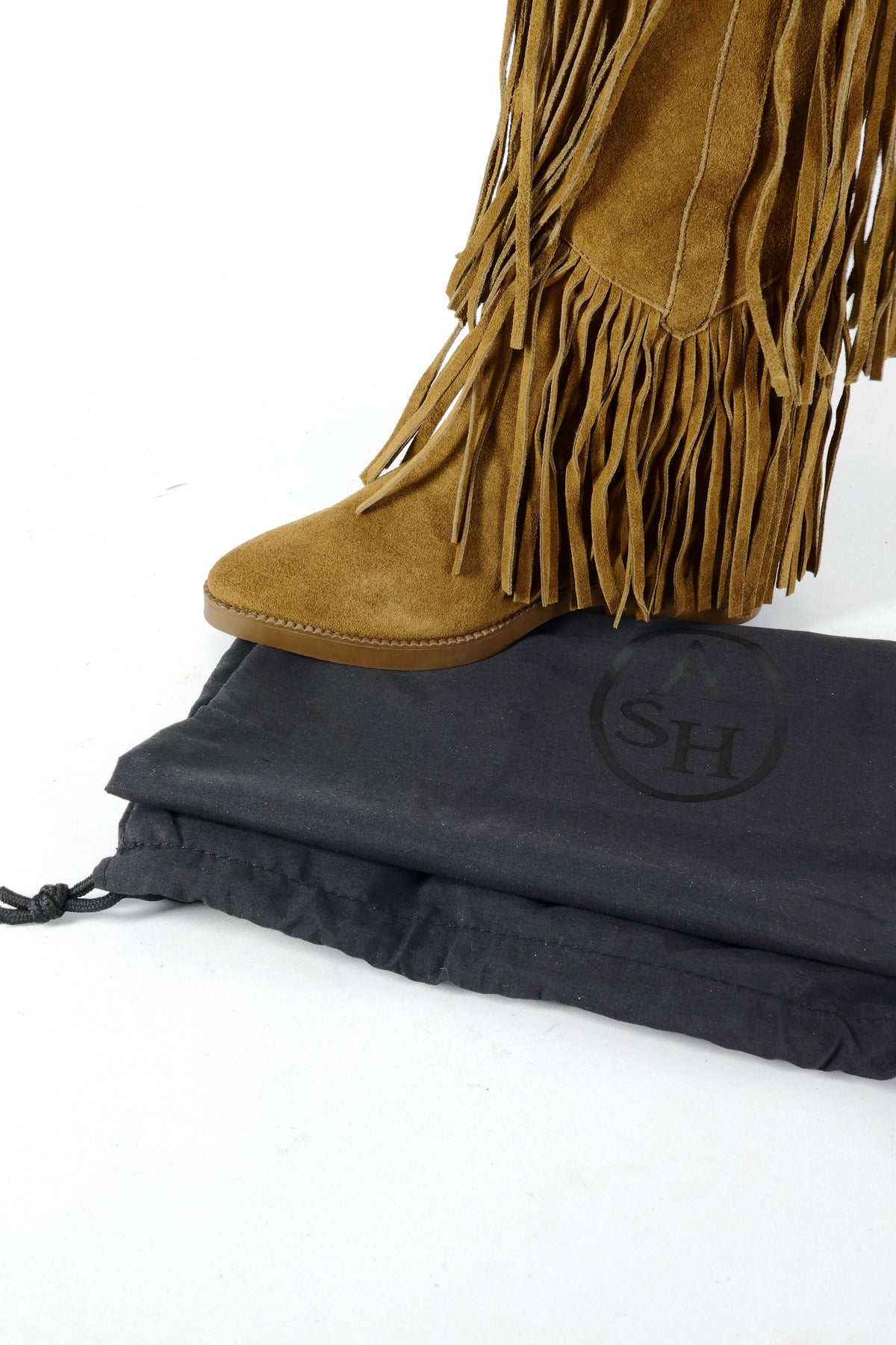 BUUTS Ash Hohe Stiefel Wildleder cognac 226046-12