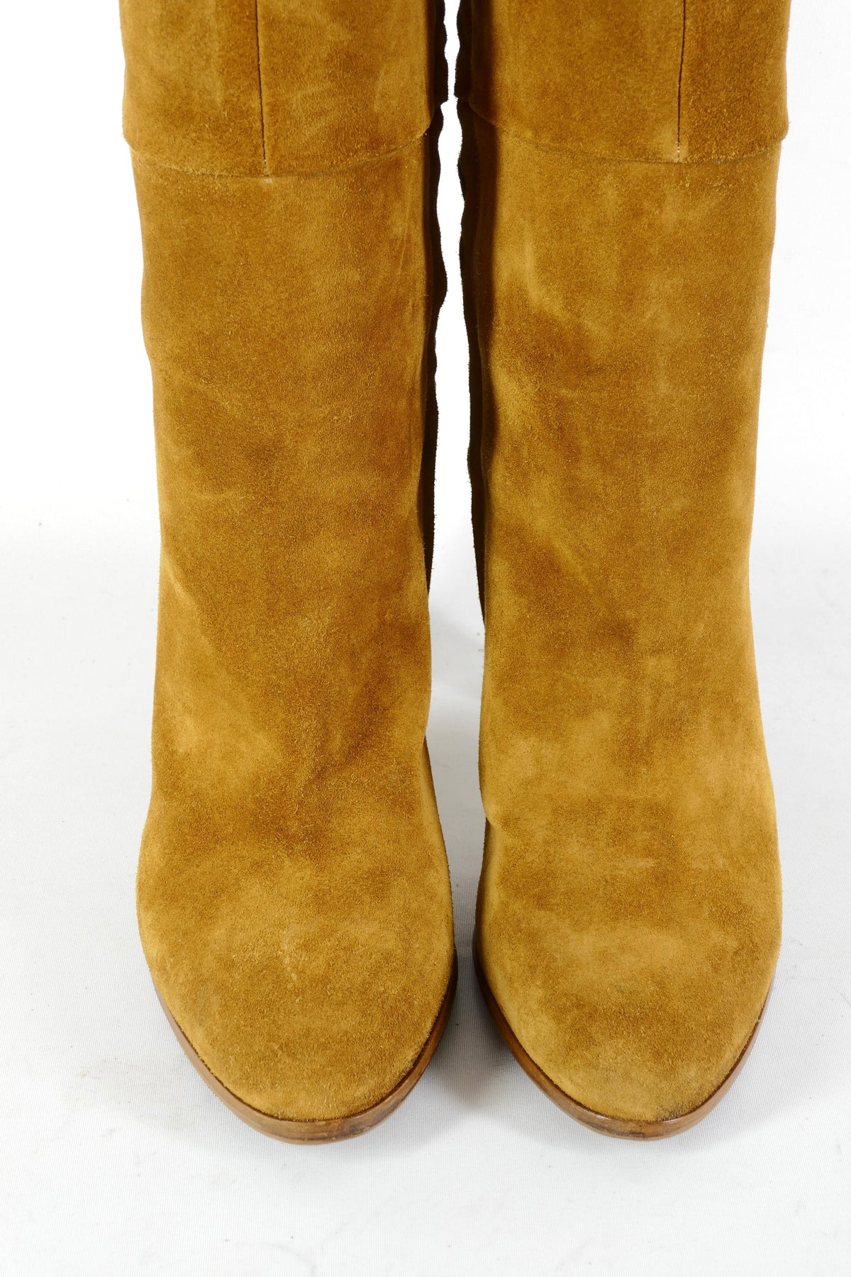 BUUTS Sezanne Overknees Wildleder cognac 226047-7