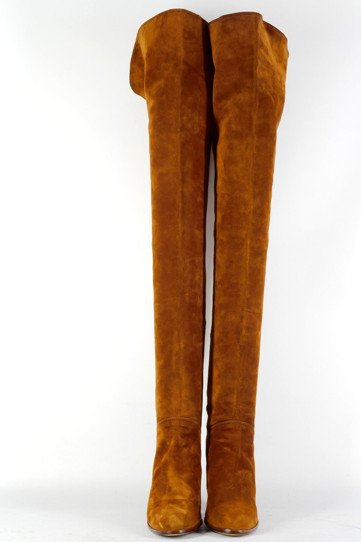 BUUTS Andrea Pfister Vintage-Stiefel Wildleder rotbraun 226049-4