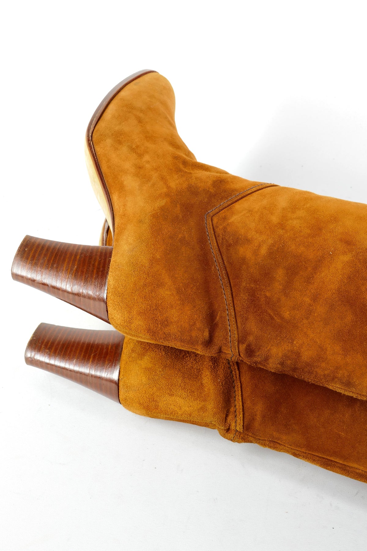 BUUTS Andrea Pfister Vintage-Stiefel Wildleder rotbraun 226049-9